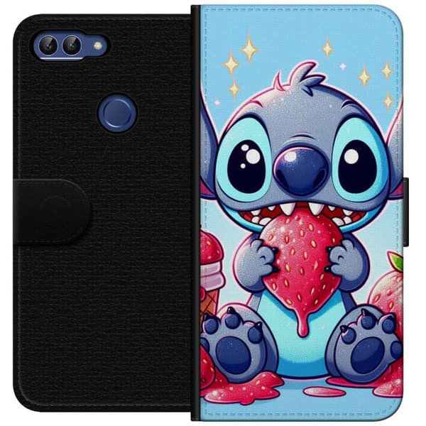 Huawei P smart Tegnebogsetui Strawberry Stitch