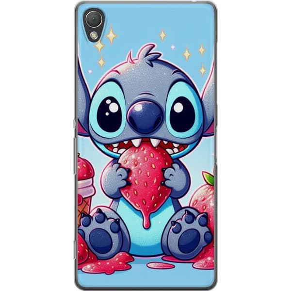 Sony Xperia Z3 Gjennomsiktig deksel Strawberry Stitch