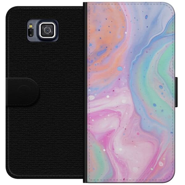 Samsung Galaxy Alpha Plånboksfodral Pastellmarmor