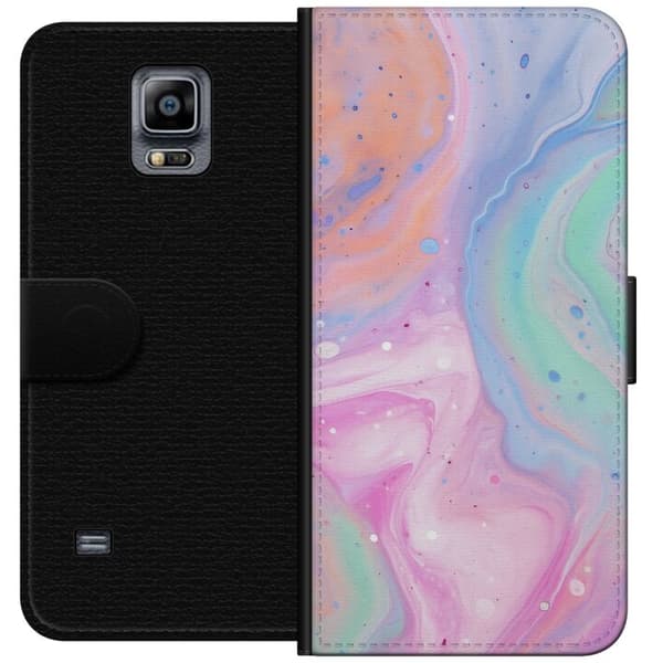 Samsung Galaxy Note 4 Lommeboketui Pastellmarmor