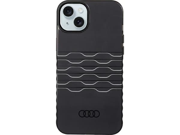 Audi Audi IML MagSafe Case iPhone 15 Plus / 14 Plus 6.7" czarny/black hardcase AU-IMLMIP15M-A6/D3-BK