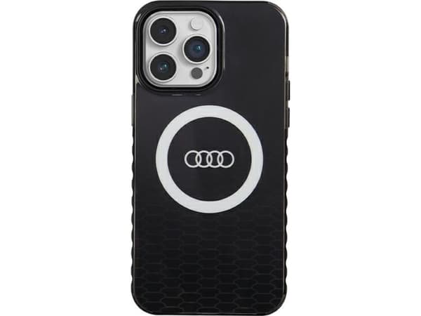 Kotelo Apple iPhone 14 Pro Max Audi IML Big Logo MagSafe (AU-IMLMIP14PM-Q5/D2-BK) musta