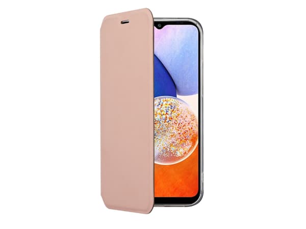 Screenor Clever - Lommebok for mobiltelefon - økolær, termoplast-polyuretan (TPU) - rosa - for Samsung Galaxy A15 5G