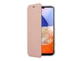 Miniatyrbilde 1 av 2: Screenor Clever - Lommebok for mobiltelefon - økolær, termoplast-polyuretan (TPU) - rosa - for Samsung Galaxy A15 5G