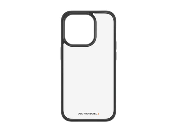 PanzerGlass ClearCase, Suojus, Apple, iPhone 15 Pro, 15,5 cm (6.1"), Musta, Läpinäkyvä