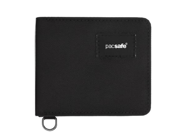 Pacsafe 11000100, Vikfodral, Svart, Återvunnen polyester, Monokromatiskt, Klaffstängning, 40 g