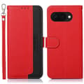 Miniatyrbillede 1 af 7: KHAZNEH Til Google Pixel 9A Pung Etui Litchi Struktur Telefoncover