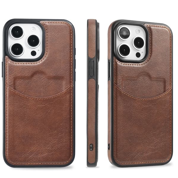iPhone 13 Pro - Elegant Läderfodral med 1 Kortplats