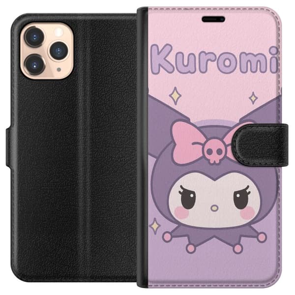 Apple iPhone 11 Pro Lompakkokotelo Kuromi Kawaii