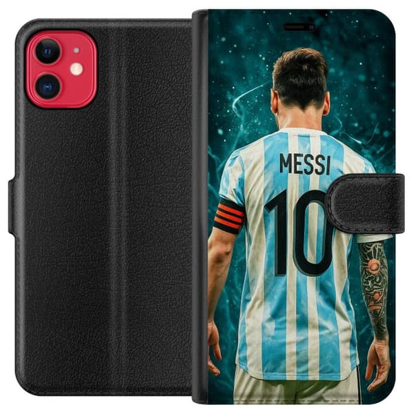 Apple iPhone 11 Lommeboketui Messi