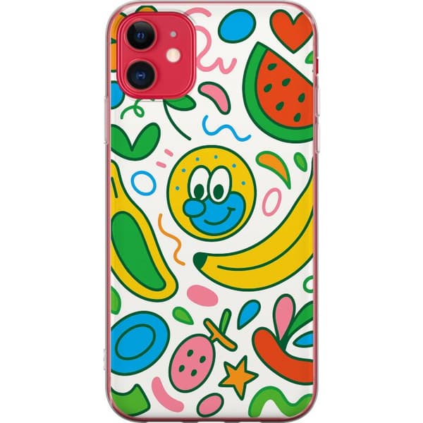 Apple iPhone 11 Genomskinligt Skal Butterfly Veil
