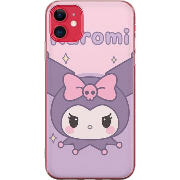 Apple iPhone 11 Genomskinligt Skal Kuromi Kawaii