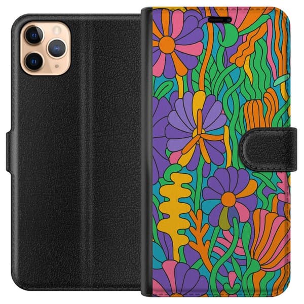 Apple iPhone 11 Pro Max Tegnebogsetui Farveeksplosion
