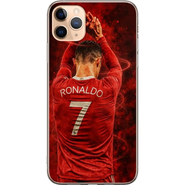Apple iPhone 11 Pro Max Genomskinligt Skal Ronaldo