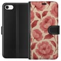 Miniatyrbillede 1 af 3: Apple iPhone 6 Tegnebogsetui Roseblomst