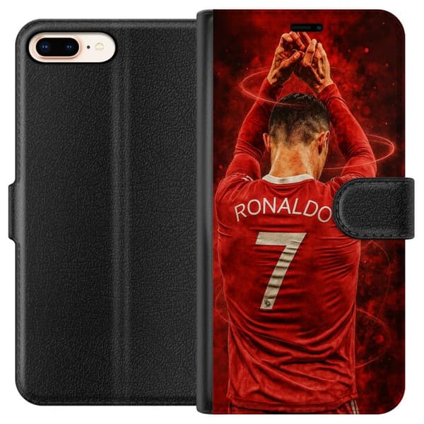 Apple iPhone 8 Plus Plånboksfodral Ronaldo