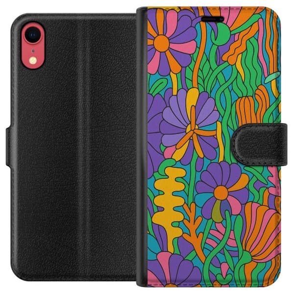 Apple iPhone XR Tegnebogsetui Farveeksplosion
