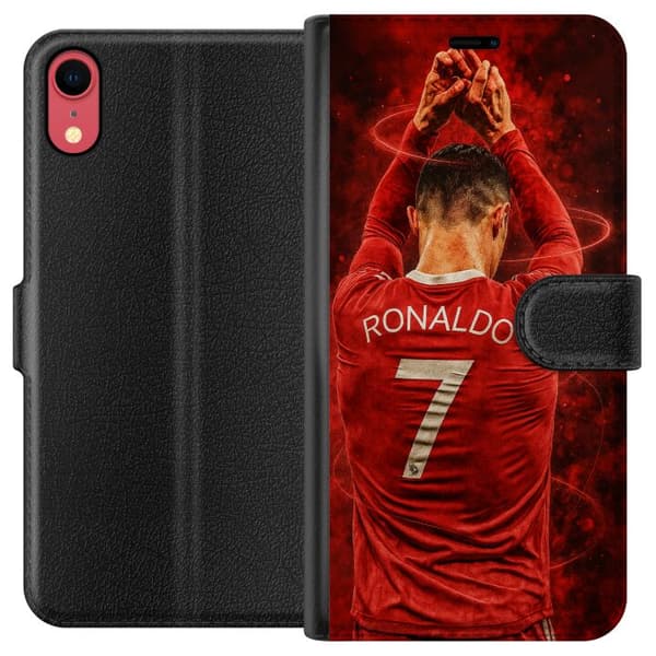Apple iPhone XR Tegnebogsetui Ronaldo
