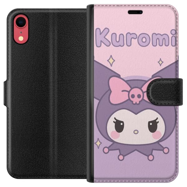 Apple iPhone XR Lompakkokotelo Kuromi Kawaii