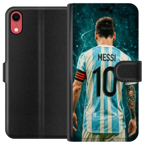 Apple iPhone XR Lompakkokotelo Messi