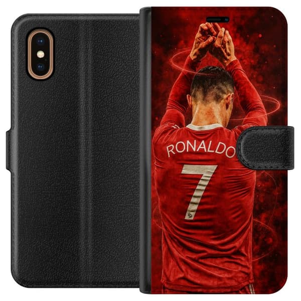 Apple iPhone XS Max Tegnebogsetui Ronaldo