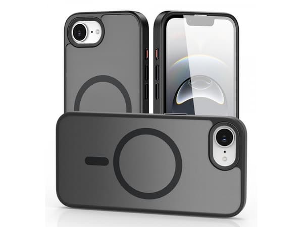 nevox 2500, Cover, Apple, iPhone 16e, 15.5 cm (6.1"), Black