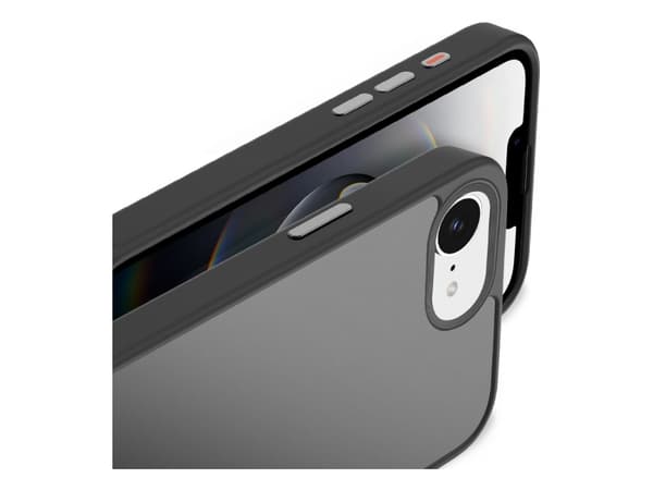nevox 2501, Cover, Apple, iPhone 16e, 15.5 cm (6.1"), Black