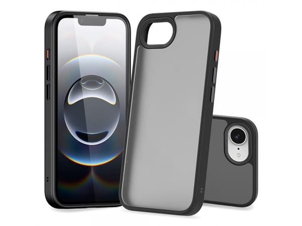 nevox 2501, Cover, Apple, iPhone 16e, 15.5 cm (6.1"), Black