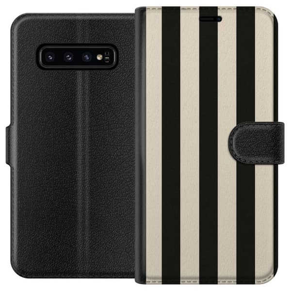Samsung Galaxy S10 Lommeboketui Linjestrøm