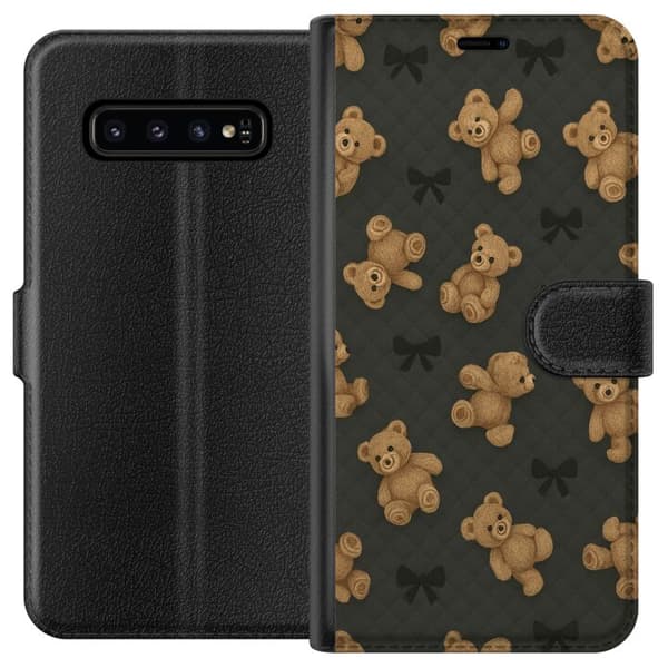 Samsung Galaxy S10 Lompakkokotelo Teddy Halauksia