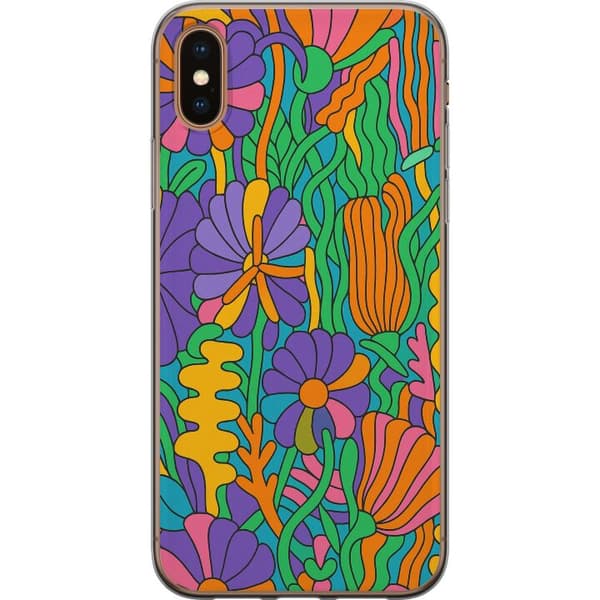 Apple iPhone XS Gjennomsiktig deksel Color Pop