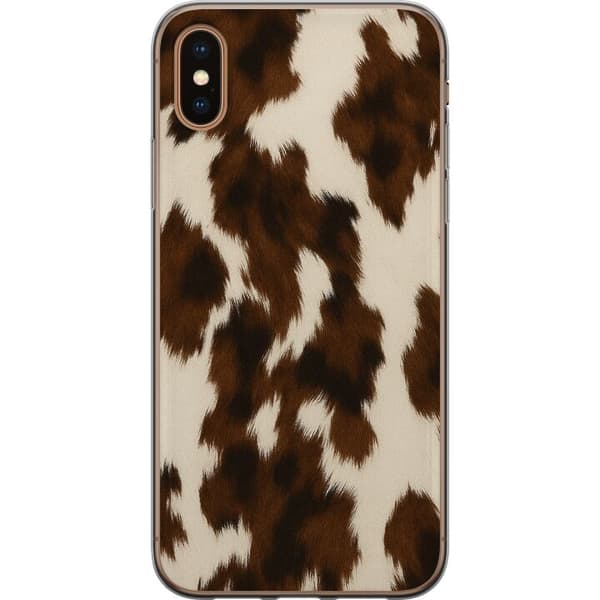 Apple iPhone XS Gjennomsiktig deksel Farge Splash