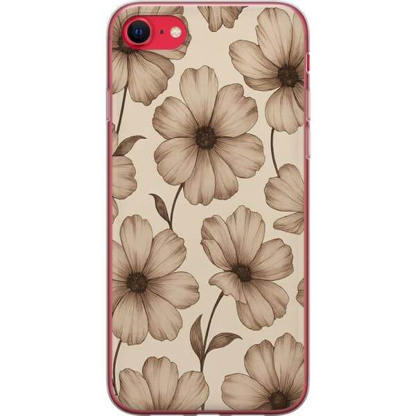 Apple iPhone 8 Läpinäkyvä kuori Pastel Rush