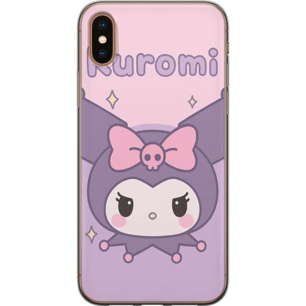 Apple iPhone X Gennemsigtig cover Kuromi Kawaii