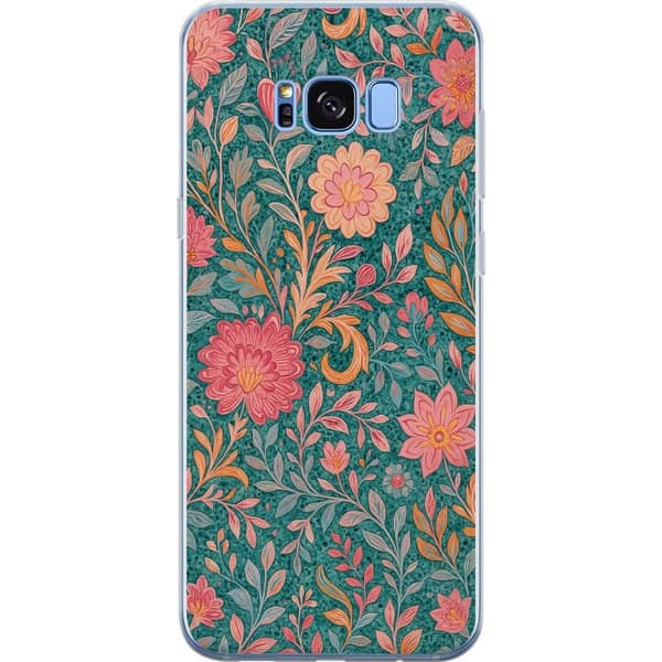 Samsung Galaxy S8 Läpinäkyvä kuori Floral Dream