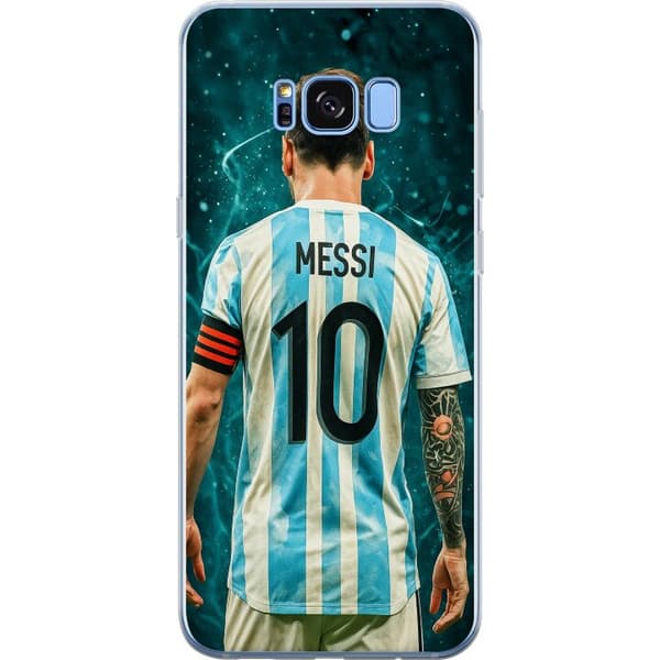 Samsung Galaxy S8 Läpinäkyvä kuori Messi