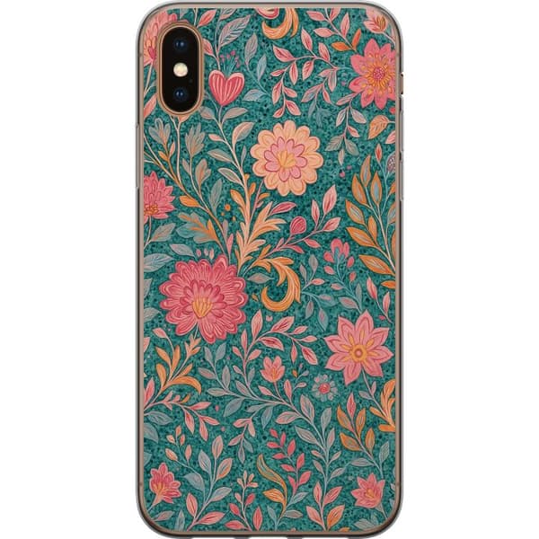 Apple iPhone XS Max Gjennomsiktig deksel Floral Dream
