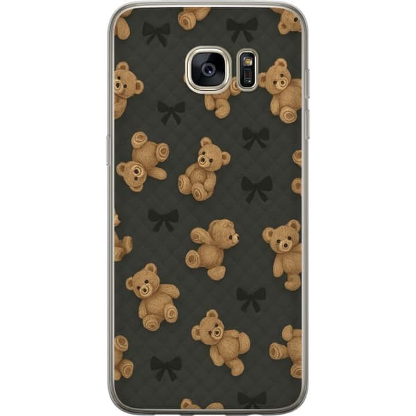 Samsung Galaxy S7 edge Gjennomsiktig deksel Teddy Klemmer