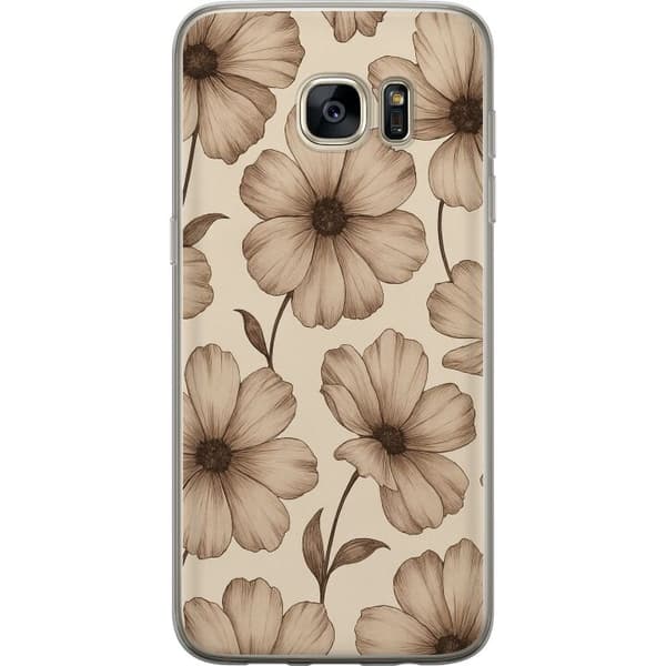 Samsung Galaxy S7 edge Gjennomsiktig deksel Pastel Rush
