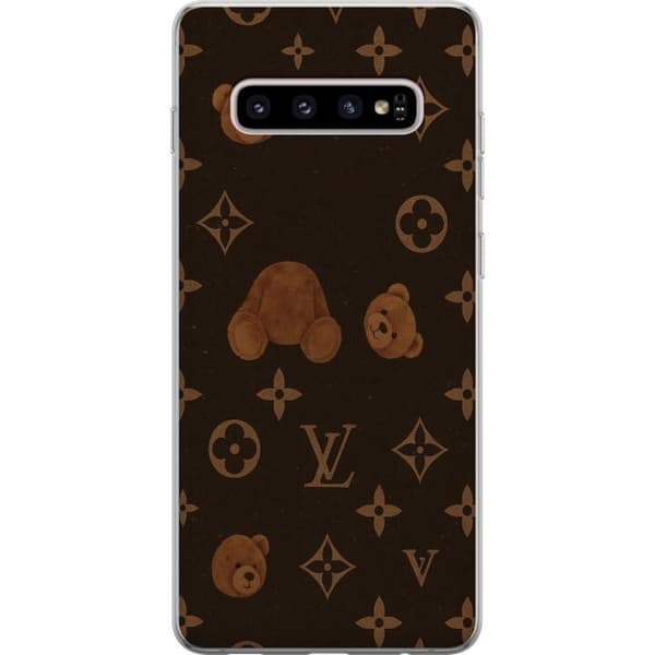 Samsung Galaxy S10+ Gjennomsiktig deksel Plush Luxe