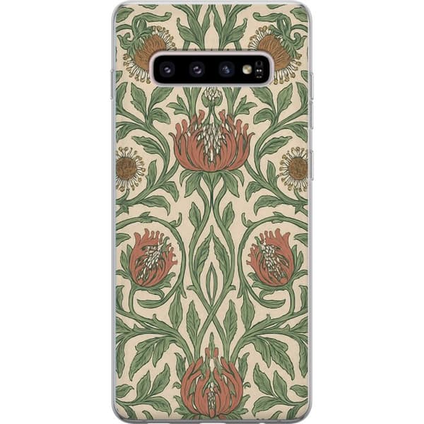 Samsung Galaxy S10+ Läpinäkyvä kuori Petali Yksityiskohdat
