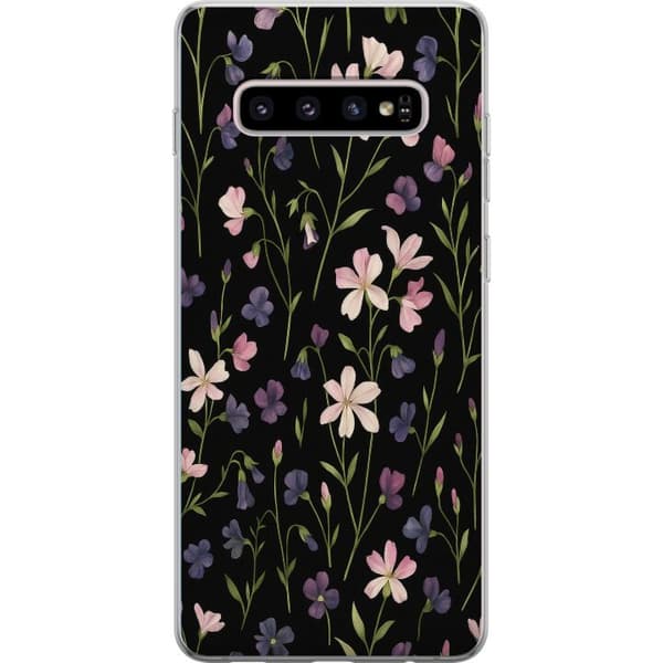 Samsung Galaxy S10+ Genomskinligt Skal Fruit Rave
