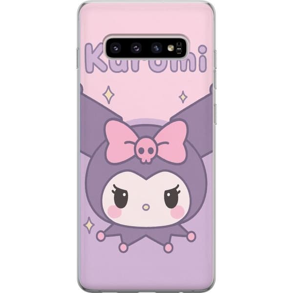 Samsung Galaxy S10+ Läpinäkyvä kuori Kuromi Kawaii