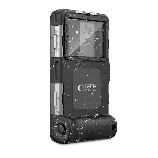 Tech-Protect Universala Vattentät Mobilväskor Diving - Svart