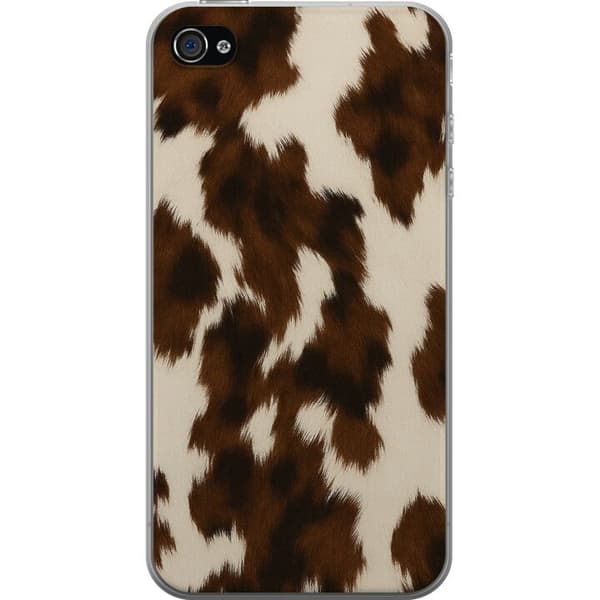 Apple iPhone 4 Gennemsigtig cover Farve Sprøjt