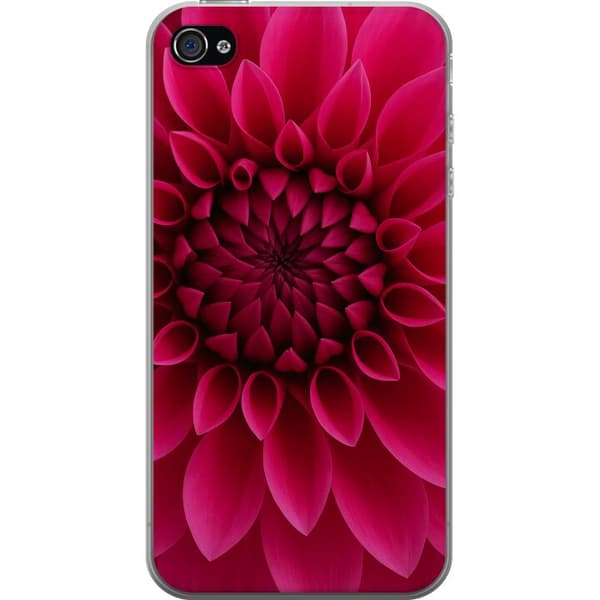 Apple iPhone 4s Läpinäkyvä kuori Rosecore