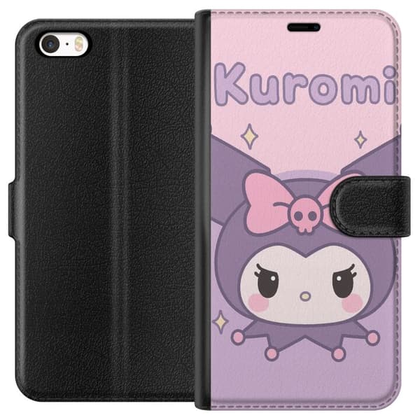 Apple iPhone 5s Lompakkokotelo Kuromi Kawaii