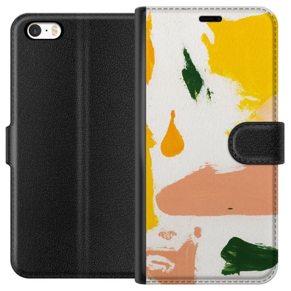 Apple iPhone 5s Tegnebogsetui Plastfri Chic