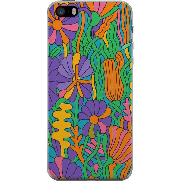 Apple iPhone 5s Gennemsigtig cover Farveeksplosion