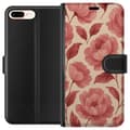 Miniatyrbilde 1 av 3: Apple iPhone 7 Plus Lommeboketui Rose Blomst
